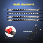 Tira Luces Interior Auto Led Rgb Multicolor 12v Audioritmica