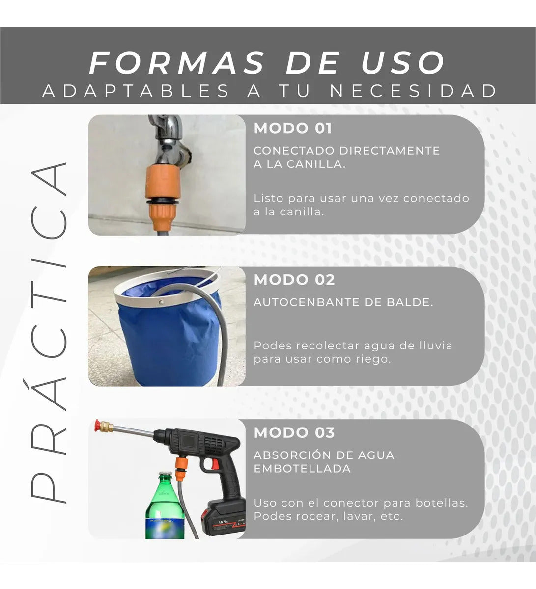 Hidrolavadora Inalambrica Portatil Electric Bestool Bateria