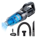 Aspiradora De Mano Portátil Gadnic 9000Pa Batería Duradera Auto y Hogar 120W