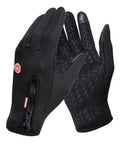 Guantes Tácticos Gadnic Térmicos Touchscreen Ciclismo Moto Color Negro Talle XL