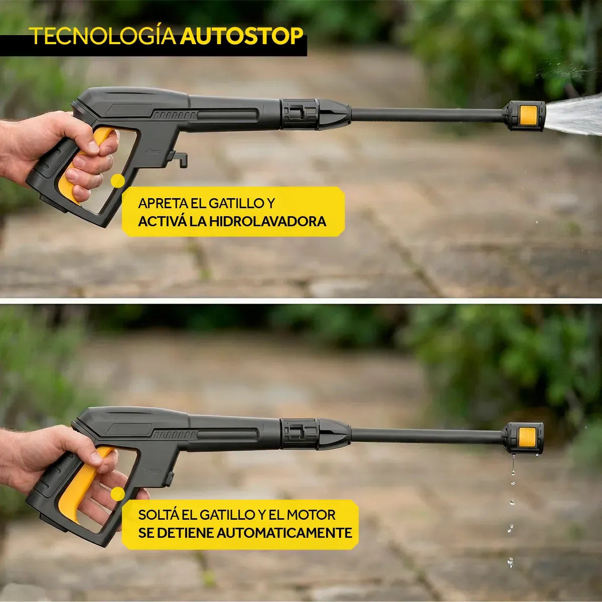 Hidrolavadora Electrica Alta Presion Trent Hlt203 1600 Psi 110 Bar Con Accesorios